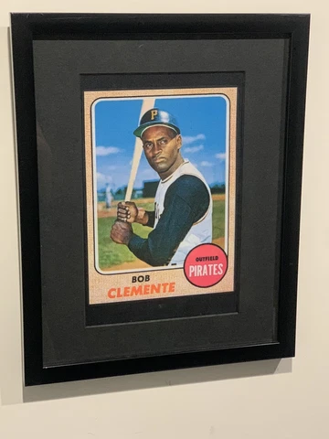 1968 Topps Roberto Clemente (Custom Mini Poser) Frame Not Included (READ) Cover