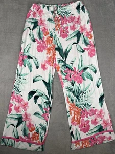 Tommy Bahama Womens L Pants Rayon Spandex Colorful Resort Vacation Cruise Beach - Picture 1 of 10