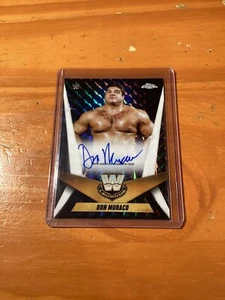 Tarjeta autógrafa 2025 Topps cromada WWE Don Muraco leyendas geométricas - Imagen 1 de 2