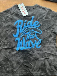 2-pack Cat & Jack Kids 'Ride The Wave' Graphic Tee - XS (4/5) - Picture 1 of 4