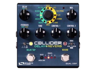 Source Audio Collider Delay Reverb Pedal - One Series SA263 - Image 1 of 4