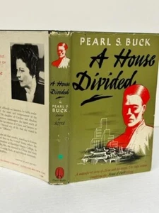 A HOUSE DIVIDED BY PEARL S. BUCK (1945, TOWER BOOKS, FIRST PRINT)- HC+DUSTJACKET - Picture 1 of 13