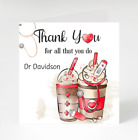 Personalised Thank you Card for Doctor, Nurse, Care Worker, Care Assistant