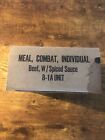 EMPTY Vietnam War Era C-ration(MCI) Box Beef W/spiced Sauce