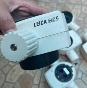 ¡Solo 1 pieza! Cuerpo de microscopio usado bueno Leica MS5 10445613 #YH6 - Imagen 1 de 4