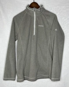 CRAGHOPPERS Fleece 1/4 Zip Women’s Medium US Size 8 Gray - Picture 1 of 12