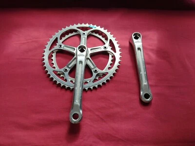 Vintage Shimano 600 Arabesque Crankset - 170, 52/42  - Image 1 of 4