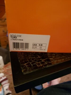 Lugz Torx MTXG-2332 para hombre.  Crema de cacahuete. US Talla 9.5 D Foto 1 de 4