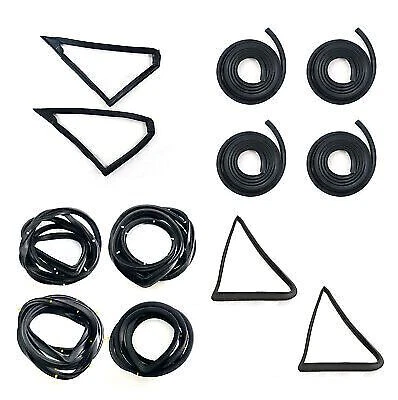 HOLDEN LC-LJ TORANA 4 DOOR SEALS BAILEY CHANNELS QUARTER VENT RUBBERS KIT - image 1 of 1