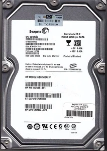 FOR DATA RECOVERY ST3250310NS pn: 9CA152-784 sn: 9SF HPG6 KRATSG BAD SECTORS 405 - Picture 1 of 2