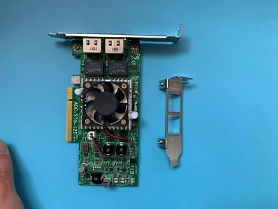 SuperMicro Intel X540 AOC-STG-I2T 2-port 10GbE Standard Adapter network card - Image 1 of 4