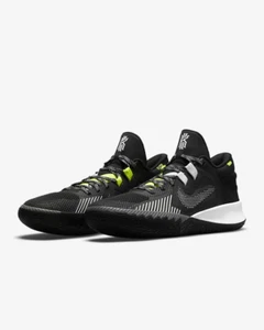 Scarpe da ginnastica Nike Kyrie Flytrap V da uomo CZ4100 002 bianche e nere taglia UK 9 EU 44 - Foto 1 di 8