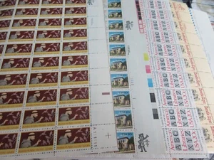 21 Different 20 Cent Sheets with Face Value of $206.00 Under 64 % - Picture 1 of 5