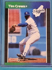 1989 Donruss #486 Tim Crews   Los Angeles Dodgers