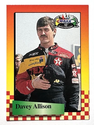 HOF'er DAVEY ALLISON 1998 Maxx 10th Anniversary 1989 RETRO STYLE Racing Card #27 - Image 1 of 2