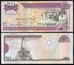 Dominican Republic - 50 Pesos Oro 2006 UNC P. 176a Lemberg-Zp - Picture 1 of 1