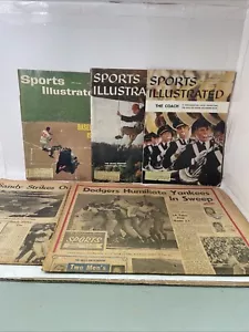 Lotto di 5 - 1958, 1961, 1963 Sport Illustrated/St. Giornale Pietroburgo/Tampa - Foto 1 di 18