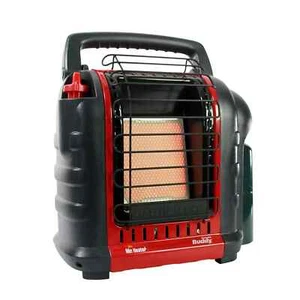 Mr. Heater MH9BX Buddy 4,000-9,000-BTU Indoor-Safe Portable Propane, Red-Black - Picture 1 of 10