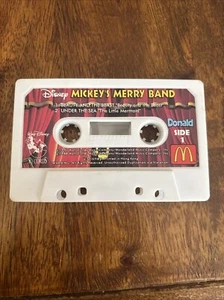 Disney McDonalds Mickey's Merry Band Cassette Tape - Picture 1 of 2