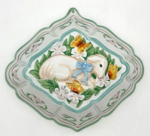Franklin Mint Le Cordon Bleu Ceramic Mold Baby Lamb Wall Hanging Vintage 1986 - Picture 1 of 19