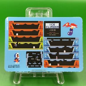Autocollant livre d'histoire Ice Climber 002 Sealdass Famicom Nintendo japonaise