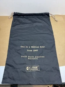 2003 STEIFF LIMITED EDITION ONE IN A MILLION 30” TEDDY BEAR Bag ONLY!!! - Picture 1 of 4
