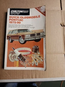 Chilton, Buick/Olds/Pontiac, '75-'90 Repair Manual #7308, 452 pages - Imagen 1 de 17
