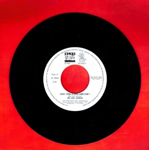 BIG JACK JOHNSON DADDY WHEN IS MAMA COMING HOME SOUL BLUES R&B 45 RPM RECORD - Picture 1 of 2