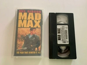 1979 Mad Max VHS Video Tape Mel Gibson - Picture 1 of 2