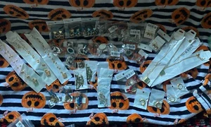 Wholesale Witchy Horror Jewelry Lot 40 Pieces New With Tags - Picture 1 of 21