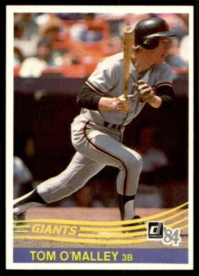 1984 Donruss #601 Tom O'Malley San Francisco Giants - Image 1 of 2