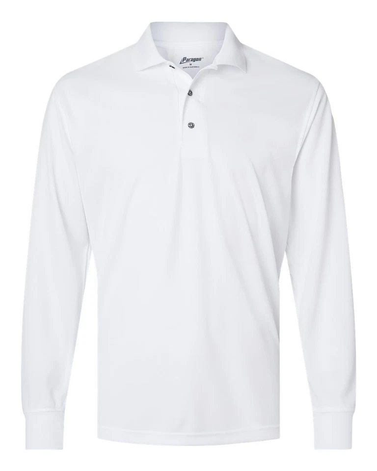 Paragon 110 Men's Prescott Long Sleeve Polo - Image 1 of 1