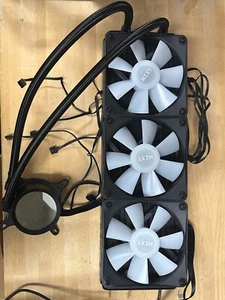 NZXT Kraken 360 RGB 3x120mm AiO Liquid CPU Cooler - Matte Black - Afbeelding 1 van 10