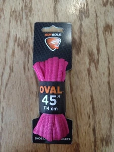 SHOELACES Fuchsia / Pink Oval 45" Sof Sole 7 or 8 eyelets NEW! - Picture 1 of 2