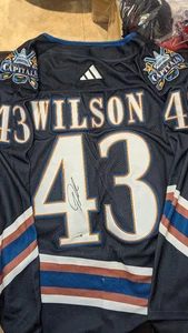 TOM WILSON SIGNIERTES WASHINGTON CAPITALS RETRO Trikot MIT JSA - Bild 1 von 5