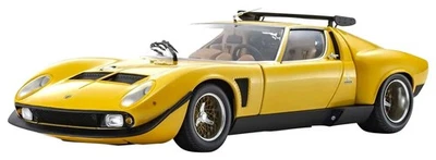 Kyosho Original 1/18 Lamborghini Miura SVR Yellow/Black - Image 1 of 4