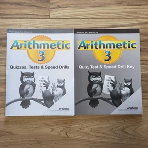 Abeka Arithmetic 3 Quizzes, Tests, And Speed Drills Workbook And Answer Key READ - Bild 1 von 3