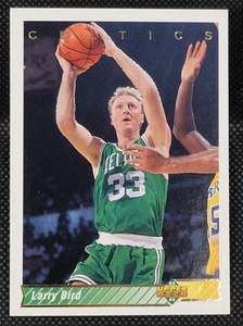 1992-93 Upper Deck Larry Bird HOF No. 33a Boston Celtics - Picture 1 of 6