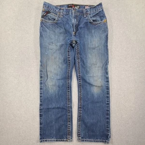 Ariat FR Cat 2 Denim Jeans M5 Slim Straight Tag 34x30 Fit 34x29 Wear Distressed - Bild 1 von 24