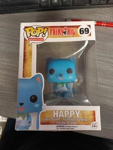 Rare Funko Pop! Vinyl: Fairy Tail Happy #69 - Picture 1 of 4