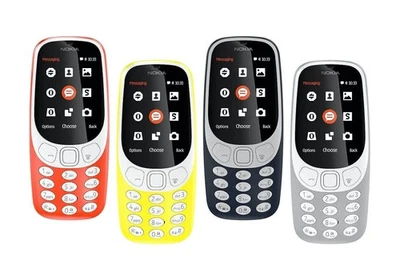Brand New Nokia 3310 Unlock Phone Blue/Grey Colour Dual Sim Camera Bluetooth UK