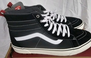 Vans Sk8-Hi Mte 1 Sneaker Boots Black True White Mens Size 14 New With Box - Imagen 1 de 9