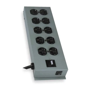 TRIPP LITE UL800CB-15 PDU,120V,10 Outlet,15 ft.,Black 2KGD8 - Picture 1 of 1
