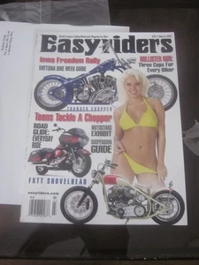 EASYRIDERS MAGAZINE MARCH 2009 IOWA FREEDOM RALLY CENTERFOLD NEW IN BAG 👀 - Imagen 1 de 3