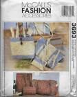 McCall's Sewing Pattern 3693 FASHION ACCESSORIES Duffel Bag Tote Bag Cases