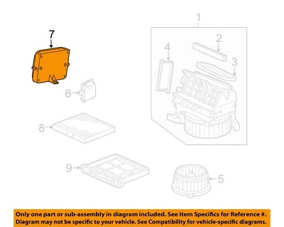 Módulo de control de temperatura de aire acondicionado usado se adapta a: 2013 Acura Tl control de temperatura CA L Foto 1 de 3