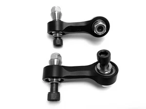CAN-AM MAVERICK X3 Fixed Heavy Duty Made In USA Front Sway Bar Links BLK2017-18 - Picture 1 of 2