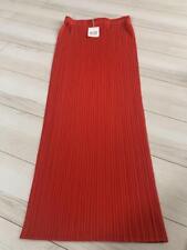 PLEATS PLEASE ISSEY MIYAKE Long Skirt Red (L41)