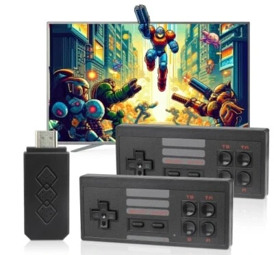 2 Wireless PAD Retro Console di Gioco HDMI TV Stick 848 Giochi Integrati - Immagine 1 di 4