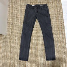 Gap 1969 Regular Straight Fit Denim Mens Jeans Black Size 27